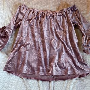 Pink Velvet Top 🌵